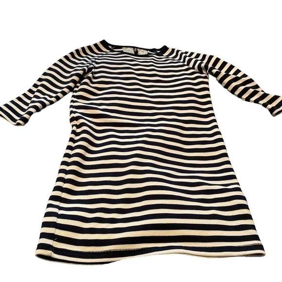 JEAN Pascale - Cute Nautical Striped dress - Lace insert back panel - Size Small - Picture 8 of 10